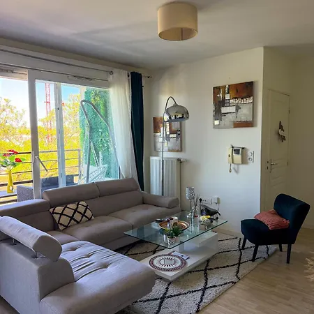 Vue Sarthe, Balcon, Parking Securise, Gare A Pied Διαμέρισμα